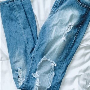 Fashion nova high rise jeans